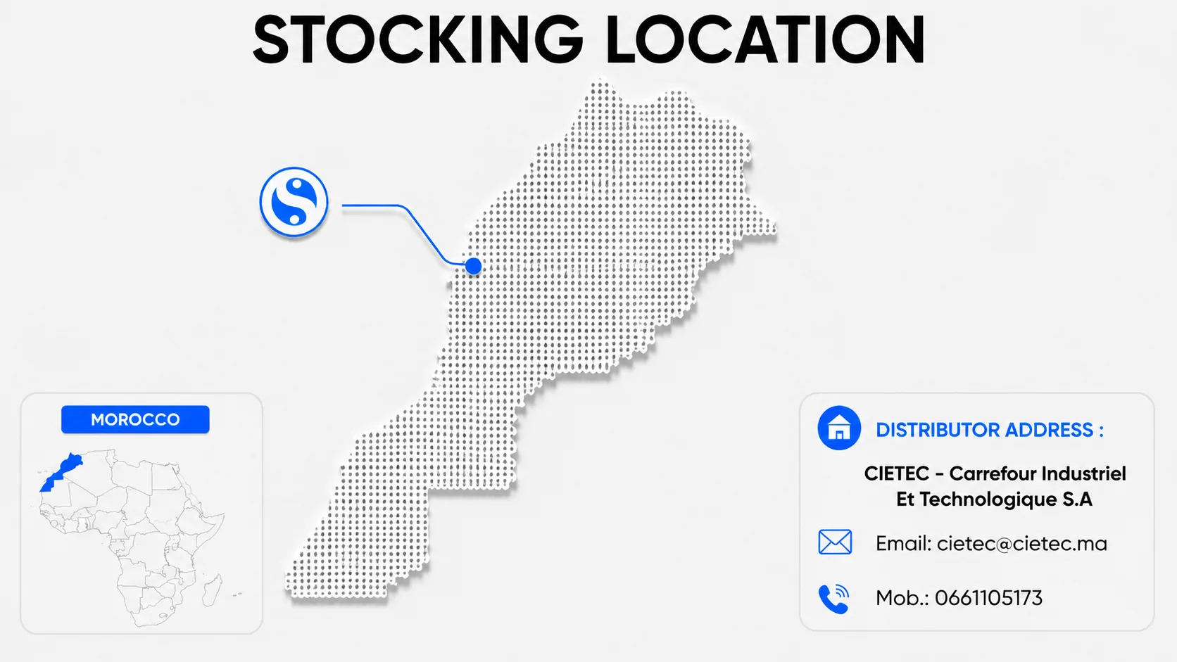 Shakti Pumps Morocco stocking locations