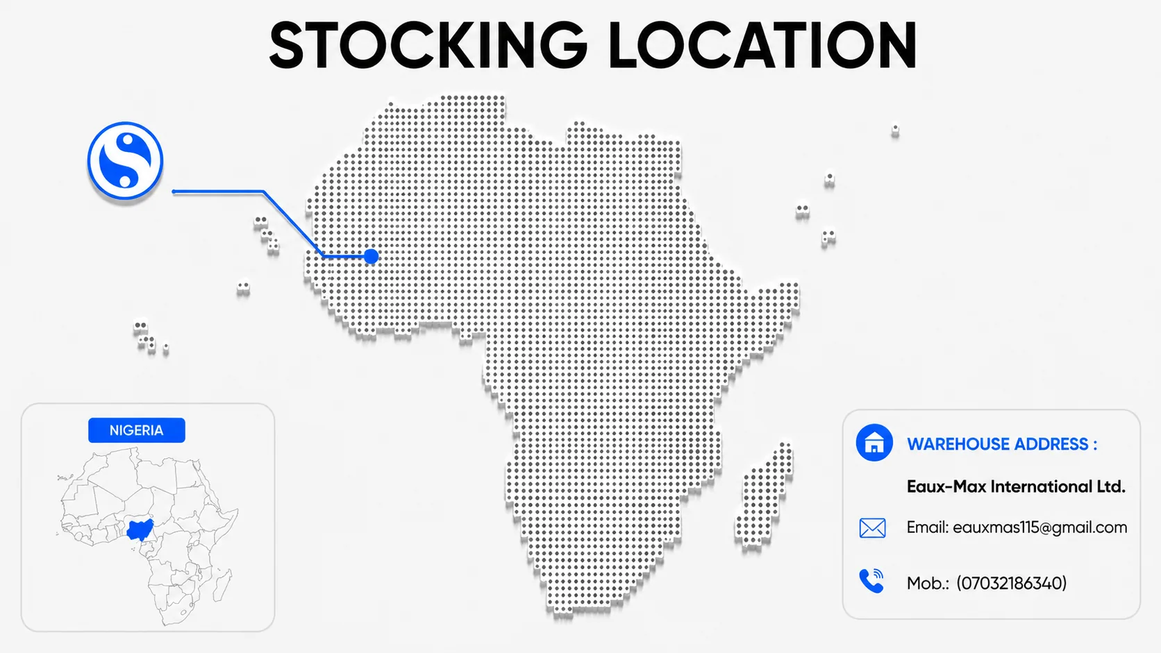 Shakti Pumps Nigeria stocking locations